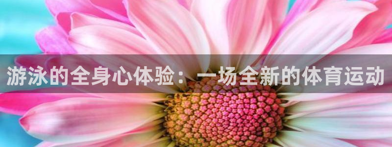 球王会体育：游泳的全身心体验：一场全新的体育运动